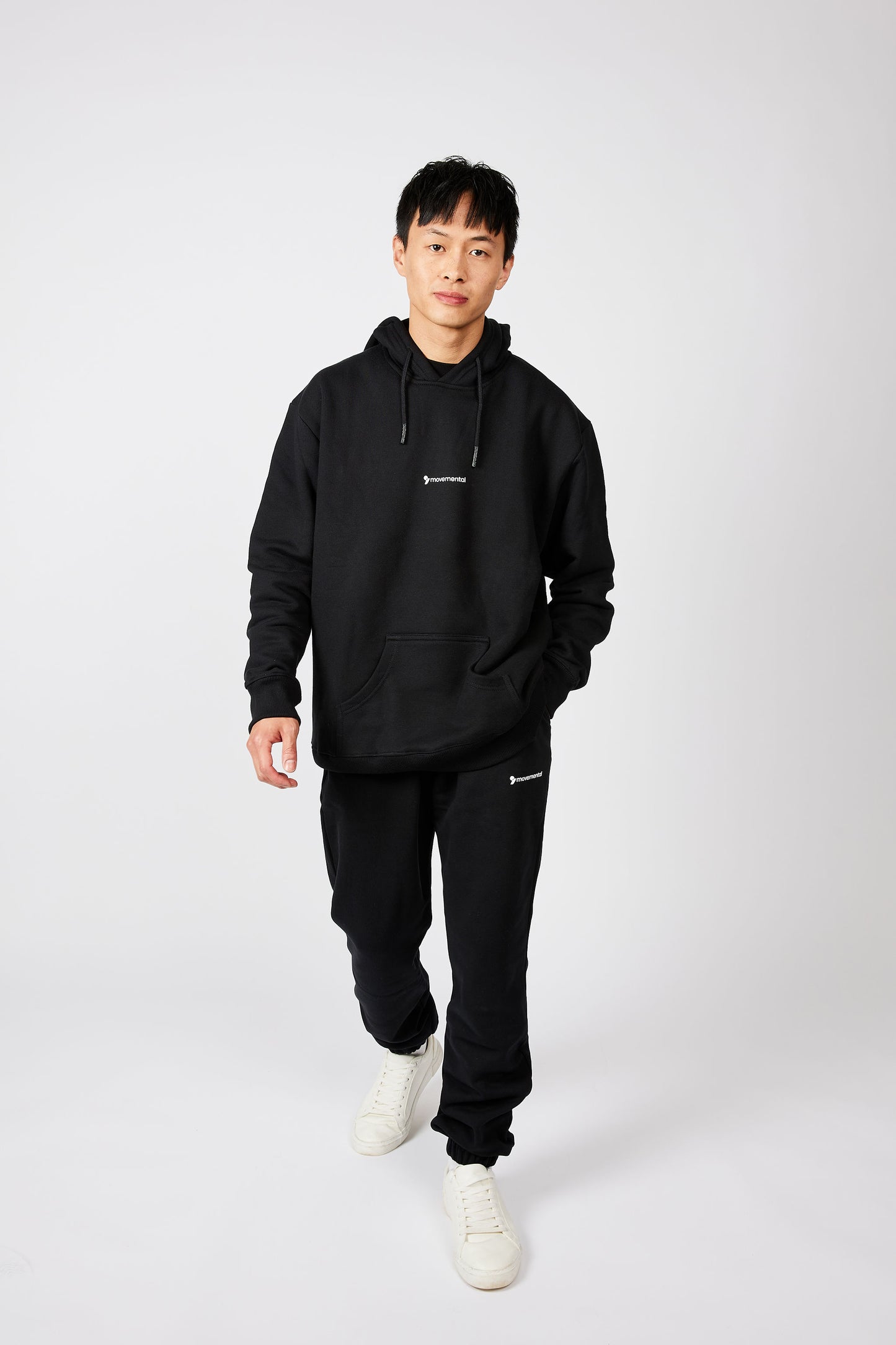 Black Oversized Joggers For Men